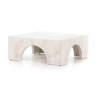 Four Hands Fausto Coffee Table - Bleached Guanacaste