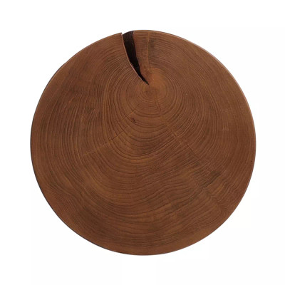 Four Hands Jovie Outdoor End Table - Natural Teak