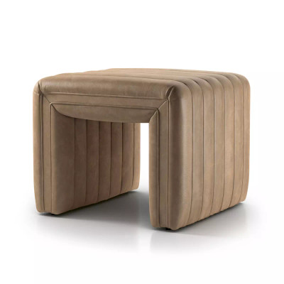 Four Hands Augustine Ottoman - 21" - Palermo Drift
