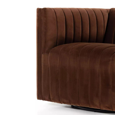 Four Hands Augustine Swivel Chair - Surrey Auburn