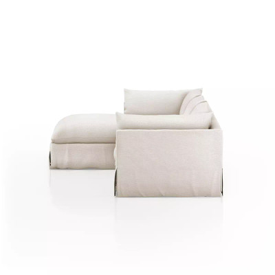 Four Hands Habitat Slipcover 2 - Piece Sectional - Left Chaise - 115" - Valley Nimbus