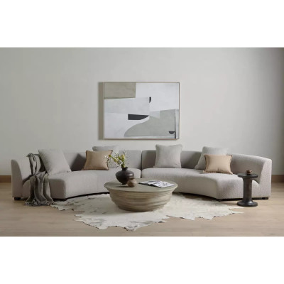 Four Hands Liam Sectional - Knoll Sand - 2 - Piece (Closeout)