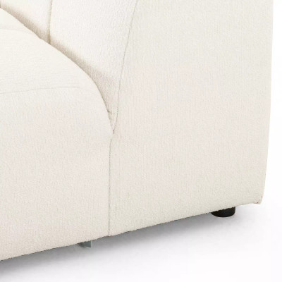 Four Hands BYO: Langham Channeled Sectional - Armless Piece - Fayette Cloud