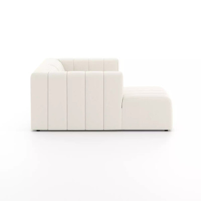 Four Hands Langham Channeled 2 - Piece Sectional - Left Arm Facing - Fayette Cloud