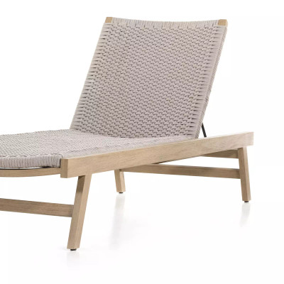 Four Hands Delano Outdoor Chaise - Washed Brown
