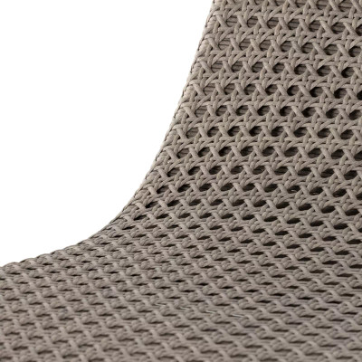 Four Hands Paige Outdoor Woven Chaise - Weathered Brown