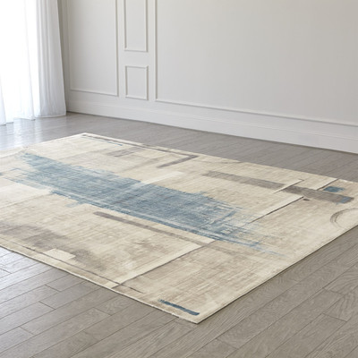 Global Views Art Rug - Blue - 9x12