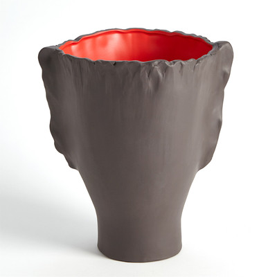 Studio A Calisto Vase - Brown/Red