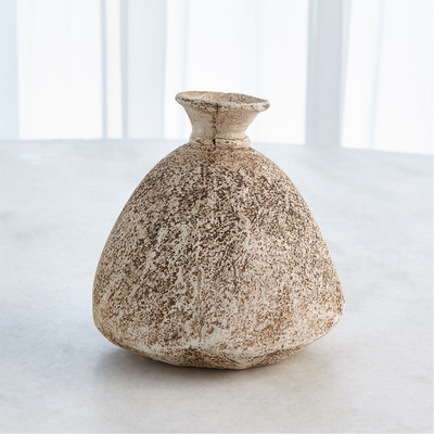 Studio A Cinder Wide Bottom Vase - Sand