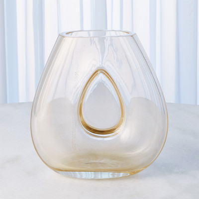 Global Views Golden U Vase (Closeout)