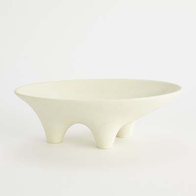 Studio A Opus Triple Leg Bowl - Ivory