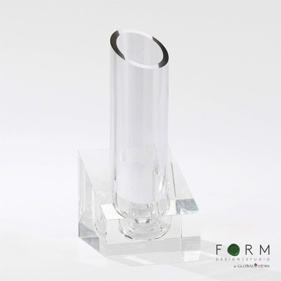 Global Views Rasputin Vase - Clear