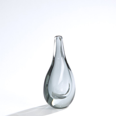 Studio A Stretched Neck Vase - Grey - Lg