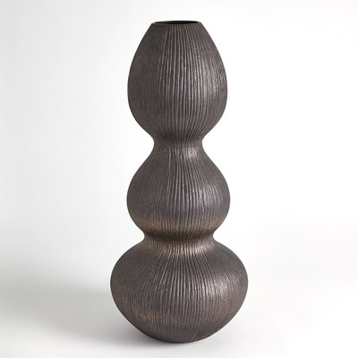 Studio A Torch Vase - Brown/Bronze - Lg