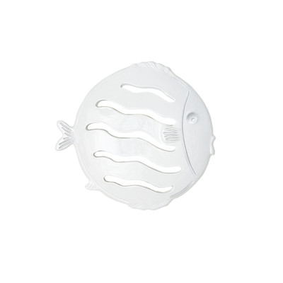 Global Views Wall Mount Fish White - Sm