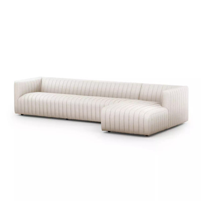 Four Hands Augustine 2 - Piece Sectional - Right Chaise - Dover Crescent - 126"