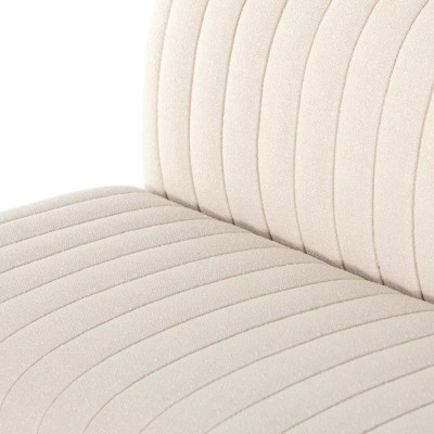 Four Hands BYO: Augustine Dining Banquette - 82" Bench - Capri Oatmeal