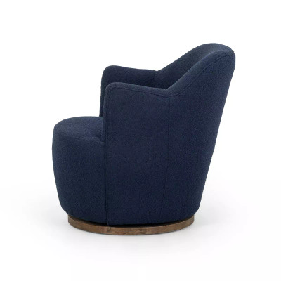 Four Hands Aurora Swivel Chair - Copenhagen Indigo