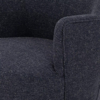 Four Hands Aurora Swivel Chair - Thames Slate