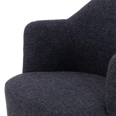 Four Hands Aurora Swivel Chair - Thames Slate