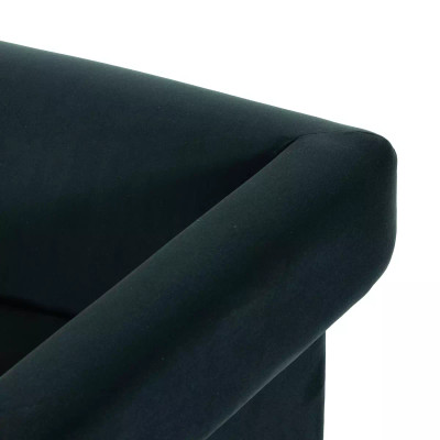 Four Hands Cairo Chair - Modern Velvet Smoke