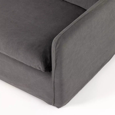 Four Hands Capella Slipcover Sofa - Bergamo Charcoal