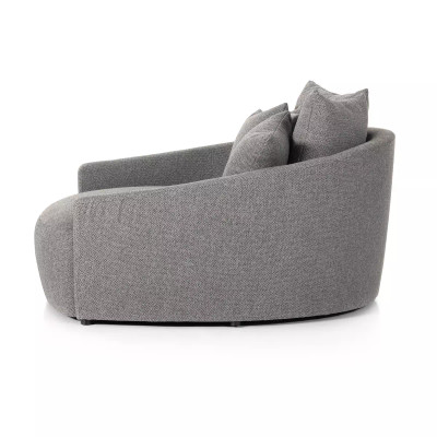 Four Hands Chloe Media Lounger - Fallon Charcoal