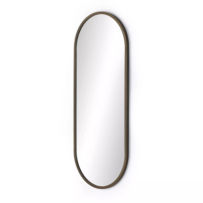 Four Hands Dasha Mirror - Iron Matte Brass