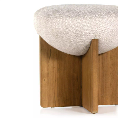 Four Hands Dax Small Ottoman