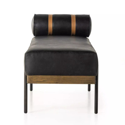 Four Hands Giorgio Accent Bench - Rialto Ebony (Closeout)