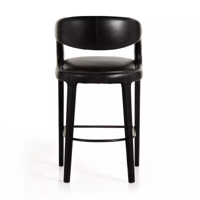 Four Hands Hawkins Bar Stool - Sonoma Black