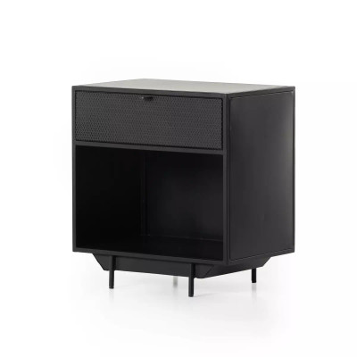 Four Hands Hendrick Nightstand - Black