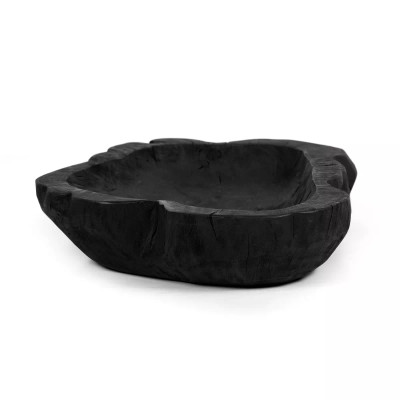 Four Hands Live Edge Tray - Carbonized Black