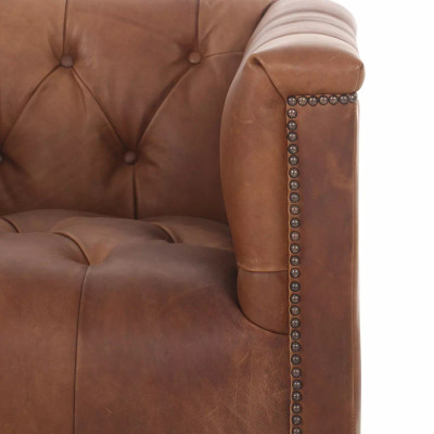 Four Hands Maxx Swivel Chair - Heirloom Sienna