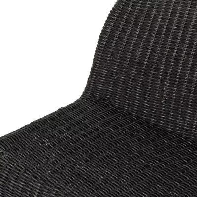 Four Hands Portia Outdoor Dining Bench - Coal