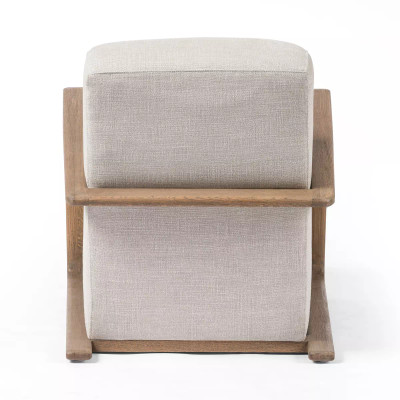 Four Hands Rhimes Chair - Stonewash Print Ecru (Closeout)