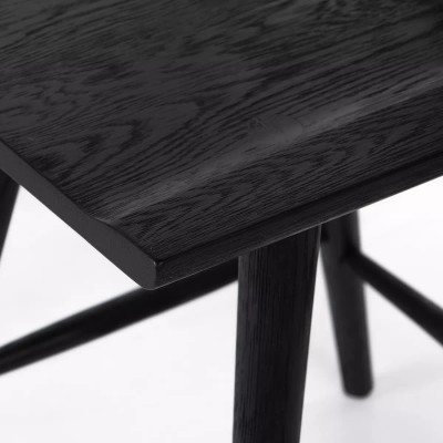 Four Hands Ripley Counter Stool - Black Oak