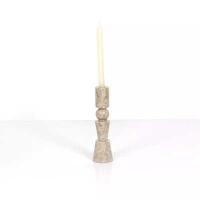 Four Hands Rosette Taper Candlesticks