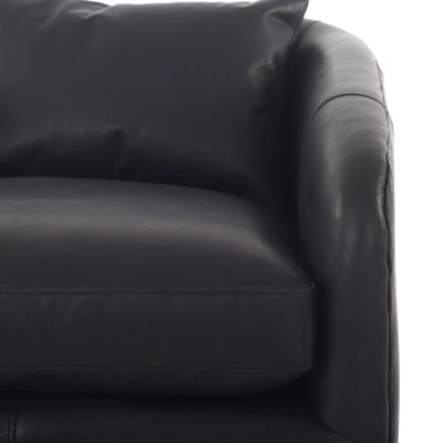 Four Hands Topanga Swivel Chair - Heirloom Black