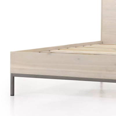 Four Hands Trey Bed - King - Dove Poplar