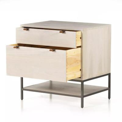 Four Hands Trey Modular Filing Cabinet - Dove Poplar