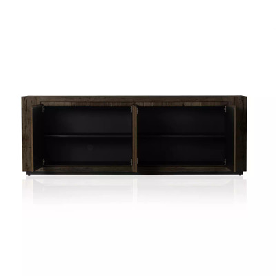 Four Hands Abaso Sideboard - Ebony Rustic Wormwood Oak