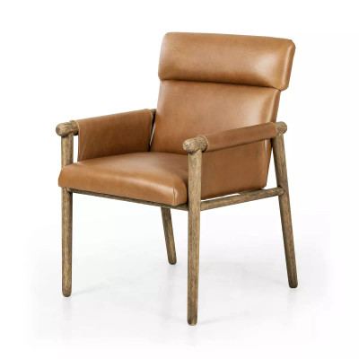 Four Hands Almada Dining Armchair - Valencia Camel