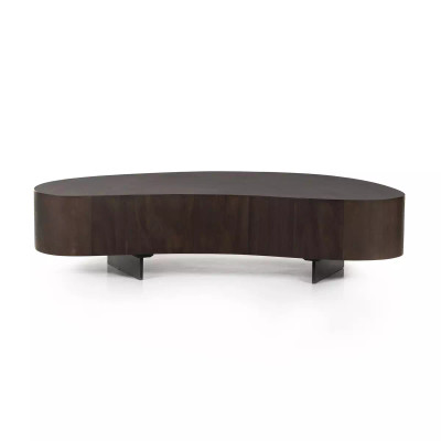 Four Hands Avett Coffee Table - Short Piece - Smoked Guanacaste