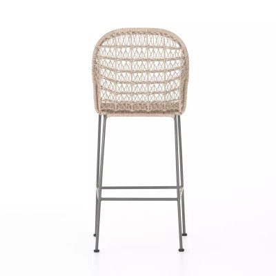 Four Hands Bandera Outdoor Bar Stool - Vintage White