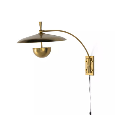 Four Hands Bennington Sconce - Antique Brass Iron