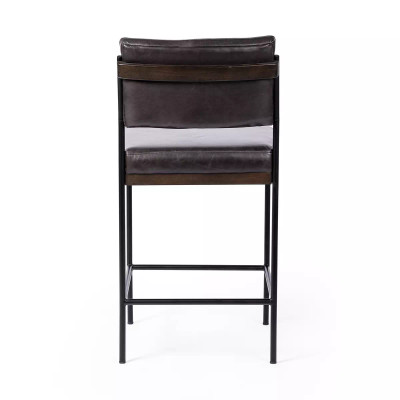 Four Hands Benton Bar Stool - Sonoma Black