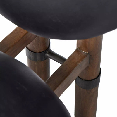 Four Hands Bria Chair - Heirloom Black