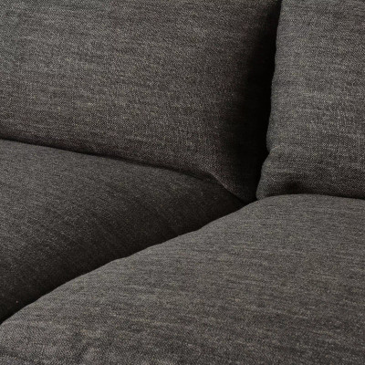 Four Hands BYO: Sena Sectional - Armless Sofa Piece - Alcala Graphite (Closeout)