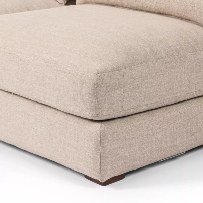 Four Hands BYO: Sena Sectional - Armless Sofa Piece - Alcala Wheat